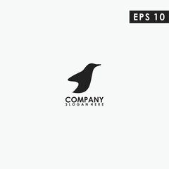 Fototapeta premium Penguin Logo Design. Penguin Logo Template. Modern Design. Flat Logo. Vector Illustration