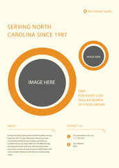 Fast Food Flayer Template