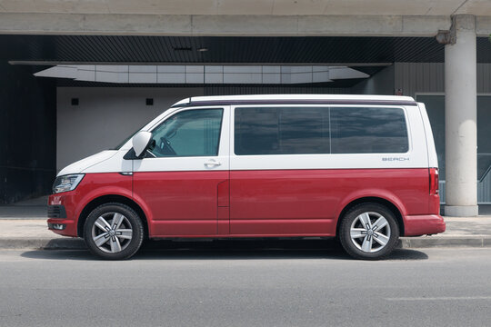 PASAIA, SPAIN-MAY 30, 2023: Volkswagen California T6