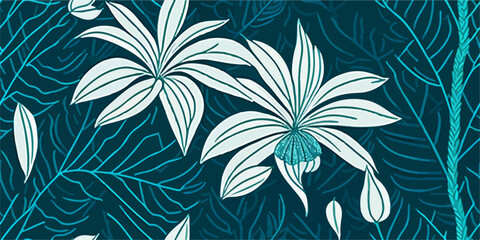 Tropical Treasures: Unveiling the Splendor of Frangipani Flowers in Patterns