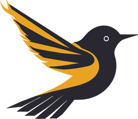 vector bird logo