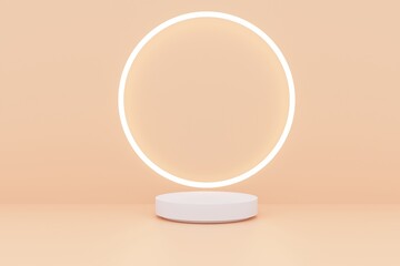 podium. abstract minimal concept. abstract minimal.industry, mockup.platform, rendering, shape, stand,3d render