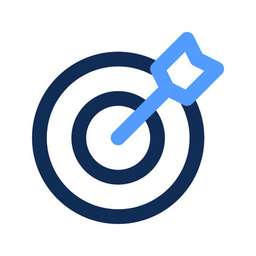 recommend clip art: target outline color icon
