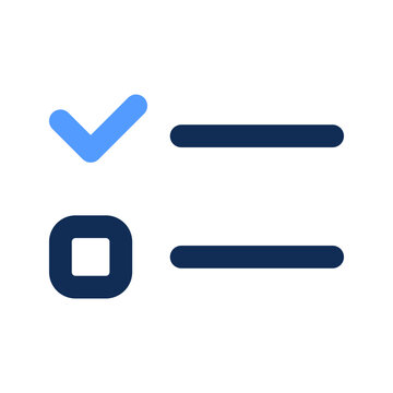 Survey Outline Color Icon