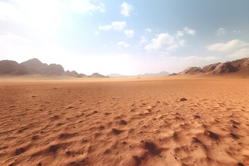 arid desert