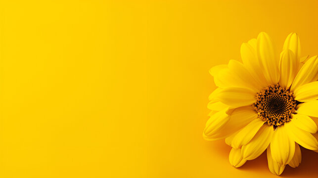 Yellow Flower Wallpaper images | Generative AI