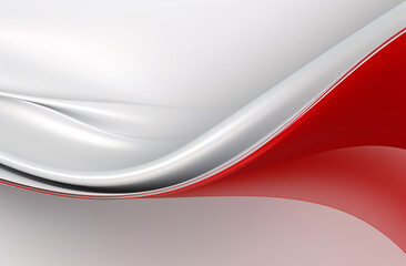 red and white background with copy space. indonesia independence day concept. generative ai.