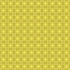 Floral shape watercolor seamless pattern.