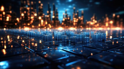 Fototapeta premium Tecgnology abstract background