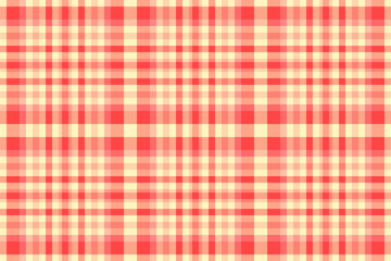 Pattern seamless vector of plaid texture tartan with a fabric background check textile.