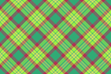 Fototapeta premium Check textile tartan of seamless pattern texture with a vector plaid fabric background.