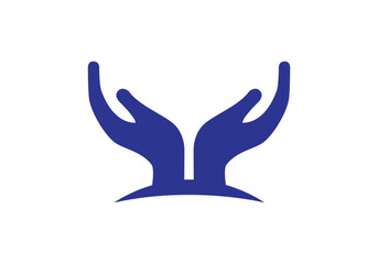 illustration of a hand holding a symbol of peace