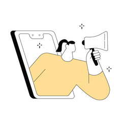 Marketing advertisement concept vector illustration 