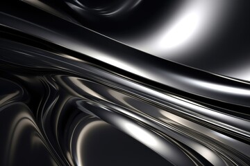 Metallic background that is sleek and modern. Generative AI