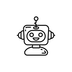 Artificial Intelligence icon in vector. Illustration