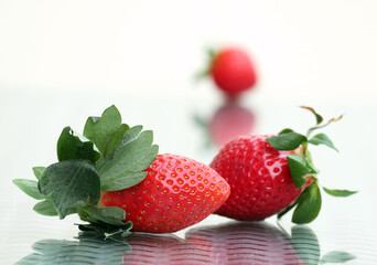 Sweet ripe strawberries - 619736668