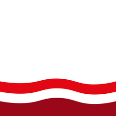 Indonesian Flag Border