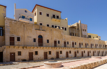Fototapeta premium Former fortress which is now a Maritime Museum of Crete. Chania, Greece.