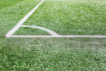 empty football field abstract background 