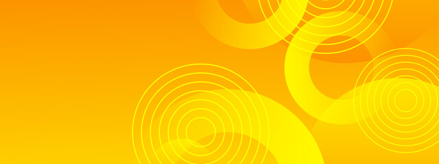 Yellow line with white architecture futuristic background minimal concept vector illustration subtle design.