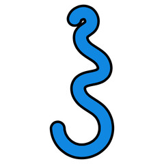 Fototapeta premium playful abstract line illustration