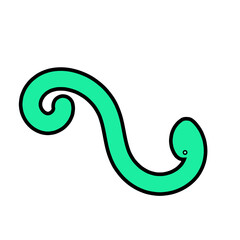 playful abstract line illustration