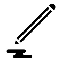 pencil glyph 