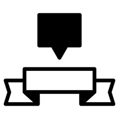 Fototapeta premium ribbon dualtone