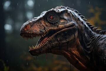 Close-Up of Futalognkosaurus, Natural light, Generative AI