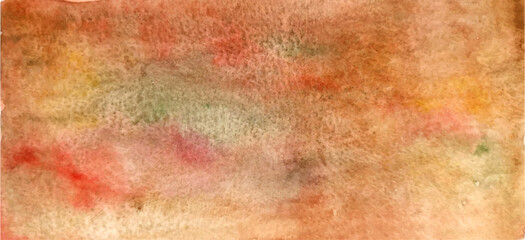 Autumn background. Grunge watercolor concrete textured background.
