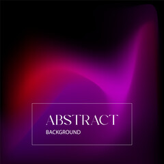 Abstract background dark bright design template violet pink color on black