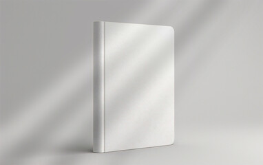 Realistic Book template render isolated