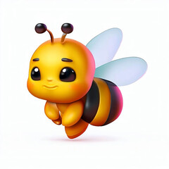 funny bee cartoon