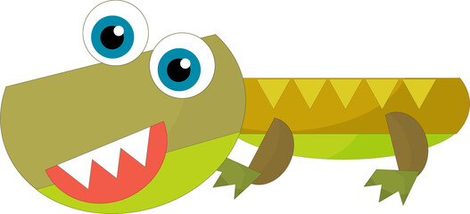 cartoon happy and funny colorful prehistoric dinosaur dino smiling friendly isolated illustration for kids © honeyflavour