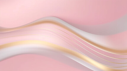 Luxury light pink white abstract background. Generative AI.