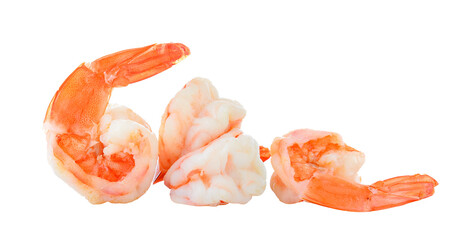 shrimps on transparent png