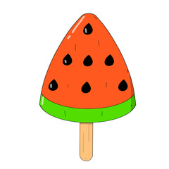 watermelon ice cream