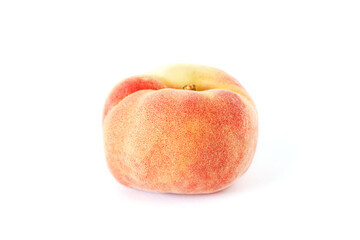 Wild peach on white background