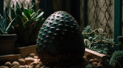 Futuristic fictional fruit. Generative AI
