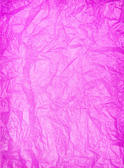 abstract pink crumpled paper texture