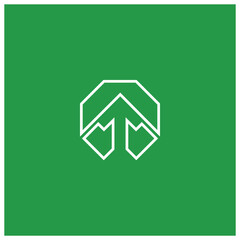 Marketing Trading Networking Vector Logo Concept