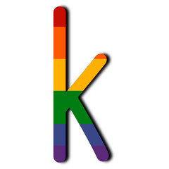 Pride Letters, pride month, celebrate pride