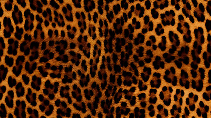 Close-up High detailed Leopard skin texture. Cheetah fur spot Wrapping paper seamless pattern for walllpaper, background and design art work