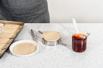 Sweet Cherry Empanadas in Air Fryer