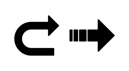 Arrow icon. Arrow symbol. Arrow icon for your web design.