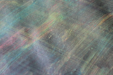 Grungy paint brush splatter surface, Mixed color paint pattern surface background, Colorful messy...