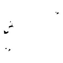 Lienchiang county map, county of the Republic of China, Taiwan. Vector illustration.