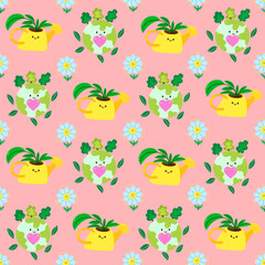 No plastic, go green, Zero waste concepts. Reduce, reuse, refuse, Recycle, Rot - ecological lifestyle and sustainable development. Flat hand drawn style illustrations seamless pattern vector drawing.