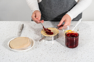 Sweet Cherry Empanadas in Air Fryer