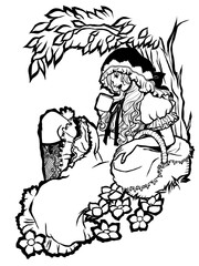 little red riding hood_black